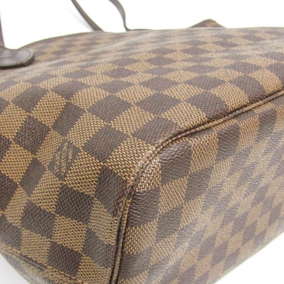 LOUIS VUITTON Brown Damier Neverfull MM Tote Bag - Picture 6 of 16